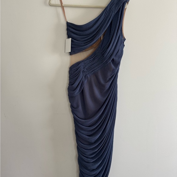 JLUXLABEL MIDNIGHT BLUE AURA SHIMMER MIDI - Picture 7 of 7